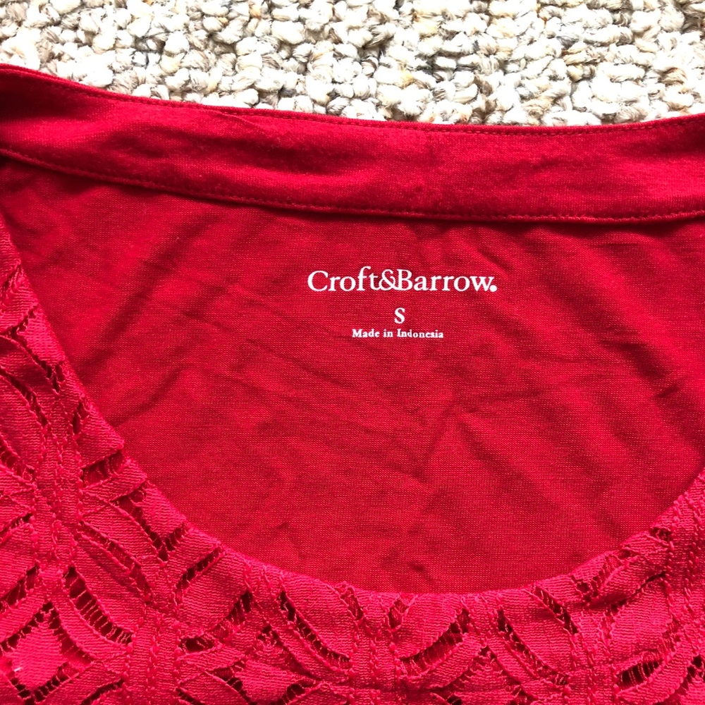 Women's Croft & Barrow Tops - Picture 2 of 4